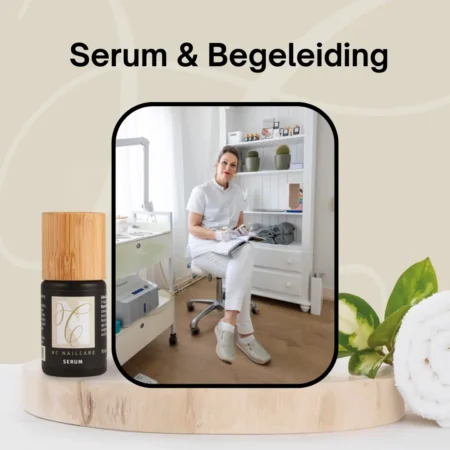 Kalknagels behandelen met het NC Nailcare serum. Daarnaast bieden wij ook begeleiding aan.